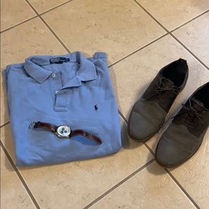 Long sleeve polo by Ralph Lauren